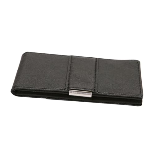 Holibanna Faltpassbörse Aus Pu- Für Herren Mit - Kartenhalter Für Kreditkarten Ausweise Reisepässe Bargeld Visitenkarten Bankkarten Praktisch Für Täglichen Gebrauch Und Reisen von Holibanna