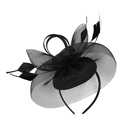 Holibanna Fascinator-hut Aus – Hochzeitshut Für Damen Für Party-kopfbedeckungen von Holibanna