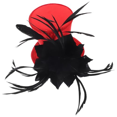 Holibanna Damen Fascinator Hut Für Teeparty Hut Für Hochzeit Kopfschmuck Für Bankett Haaraccessoire Für Damen Kopf Dekoration von Holibanna