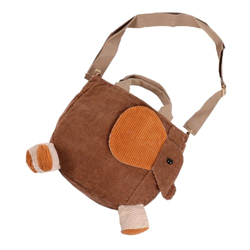 Holibanna Fleece Handtasche Für Damen Kunstleder Für Grüne Handtaschen Body Miss Tote Mädchen Geldbörsen Kleinkinder Geldbörse Für Kleine Mädchen Mädchentasche Cord von Holibanna