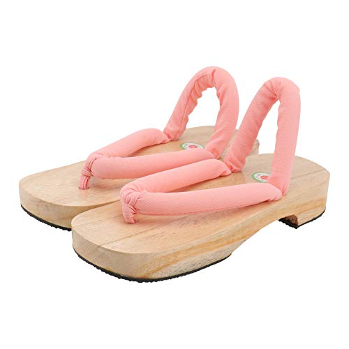 Holibanna Frauen Japanischen Traditionellen Clogs Geta Sandalen Kimono Holz Clogs Hausschuhe Sandalen 1 Paar von Holibanna