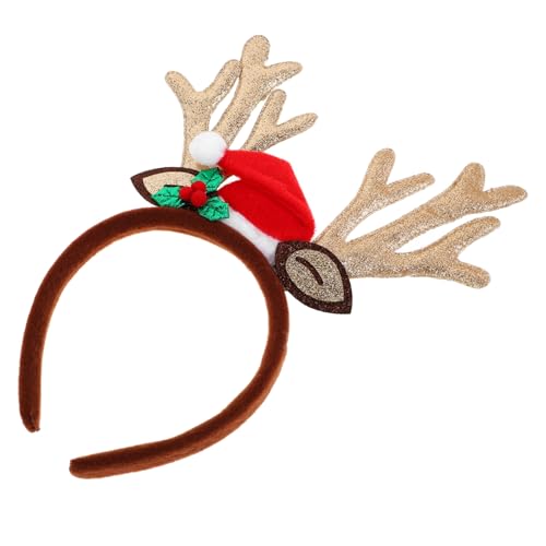 Holibanna Neujahrs-haarreif Mit Glitzer Und Weinflasche Festliches Stirnband Für Weihnachten Und Silvester Rutschfest Vielseitig Einsetzbar Für Partys Und Dekorationen von Holibanna