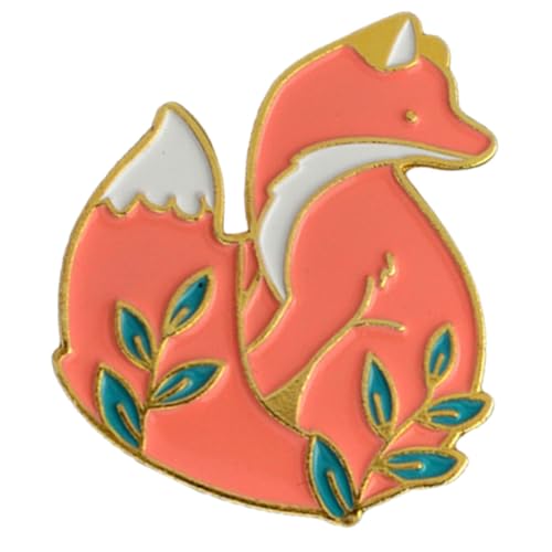 Holibanna Fuchs Brosche Pin Clip Niedliche Waldtier Brosche Für Kleidung Schals Taschen Für Frauen Und Teenager Langlebig Und Detailverliebt Accessoire Für Besondere Anlässe von Holibanna