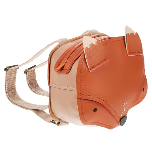 Holibanna Fuchs Rucksack Für Freizeitkleidung Mini Rucksack Aus Pu Für Kleine Mädchen Geldbörsen Mit Robustem Reißverschluss Leicht Tragbar Für Ausflug Und Reise von Holibanna