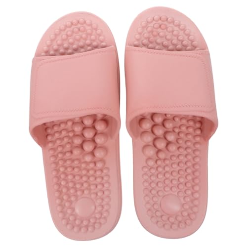 Holibanna Fußmassage Hausschuhe Open toe Massage Sandalen für Zuhause Rutschfest Fußtherapie Slipper in Leichte Atmungsaktive Bequeme Gesundheitsfördernde Hausschuhe von Holibanna