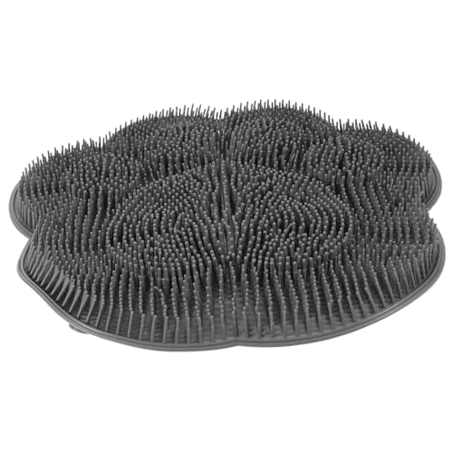 Holibanna Fußschrubbermatte Für Dusche Peeling-fußschrubber Mit Saugnapf-design Badeunterlage Zum Entfernen Von Hornhaut Rutschfeste Fußschrubber-duschmatte Für Tägliche Hautpflege von Holibanna