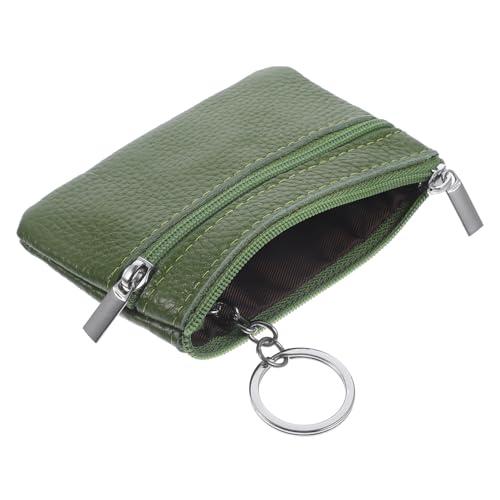 Holibanna Schlüsselanhänger Geldbörse Leder Damen Kleine Münztasche Wechselgeldbörse Münzgeldbörse Ledergeldbörse von Holibanna