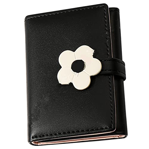 Holibanna Geldbörse mini Wallet Purse kleine Handtasche Geldbeutel Portemonnaie Kleiner Beutel Mini-Beutel Münzbeutel für für Mädchen süße Münztüte PU-Leder Black von Holibanna