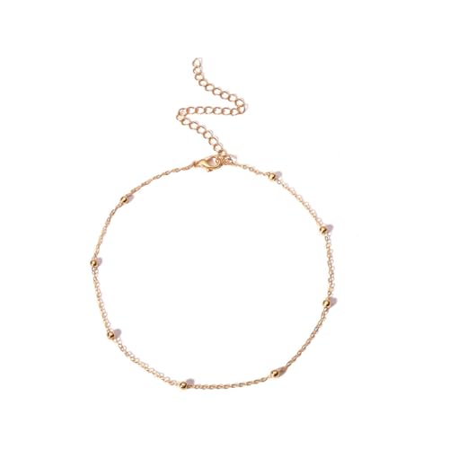 Holibanna Geometrische Halskette Mit Kupferperlen Anhänger Modekette Für Mädchen Und Damen Mehrschichtige Design Für Tägliche Nutzung Und Anlässe von Holibanna