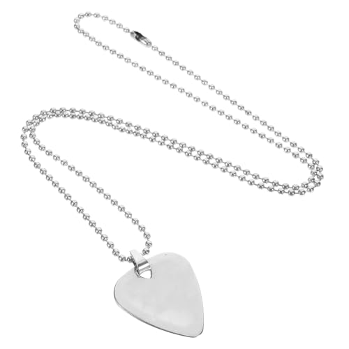 Holibanna Gitarren DIY Gitarren Pick Halskette Dekorativer Anhänger für Gitarre Bass Ukulele Personalisierbar und Langlebig für Musikliebhaber und DIY Enthusiasten von Holibanna