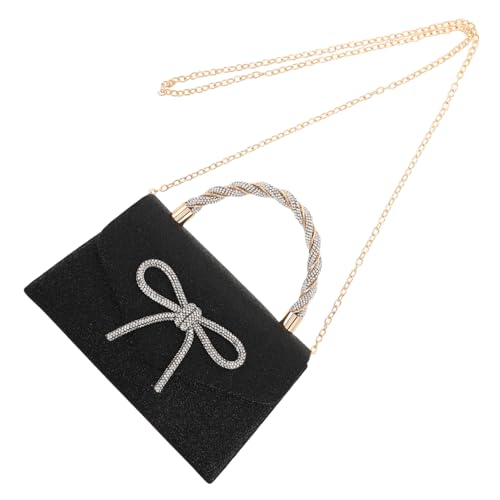 Holibanna Glitzer Handtasche für Damen Funkelnde Abendtasche mit Kette für Hochzeiten Partys und Besondere Anlässe Holibanna Glitzer Handtasche für Damen Funkelnde Abendtasche mit Kette für Hochzeiten Partys und Besondere Anlässe von Holibanna
