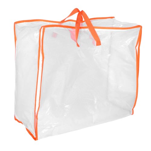 Holibanna Große Transparente Faltbare Aufbewahrungstasche Für Kleidung Und Bettwäsche Wasserdichtes Aufbewahrungsbehälter Mit Reißverschluss Für Umzüge Und Reisen Für Decken Und Holibanna Große Transparente Faltbare Aufbewahrungstasche Für Kleidung Und Bettwäsche Wasserdichtes Aufbewahrungsbehälter Mit Reißverschluss Für Umzüge Und Reisen Für Decken Und von Holibanna