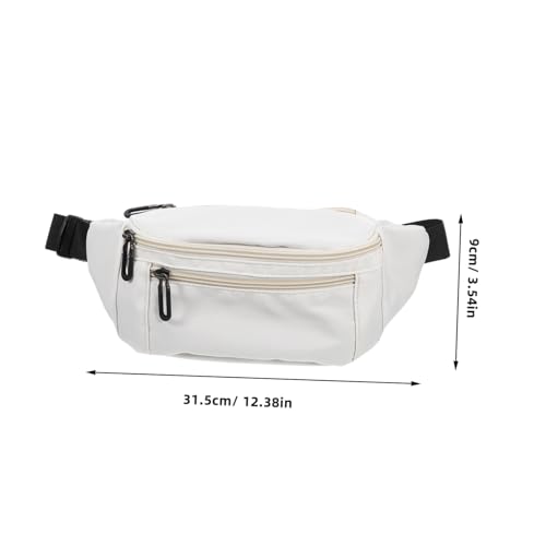 Holibanna Große Bauchtasche Damen und Herren mit Verstellbarem Gurt Fanny Pack für Running und Outdoor wasserdichte Waist Pouch mit Mehreren Taschen für Handy Schlüssel und Fitness von Holibanna