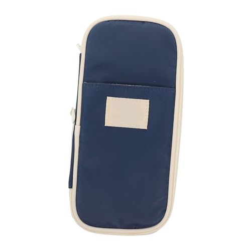 Holibanna Große Kapazität Federmäppchen mit Mehreren Fächern Reißverschlussfestes Stifteetui für Schule und Büro Buntes Mäppchen für Stifte Kosmetikpinsel und Schreibwaren Praktische von Holibanna