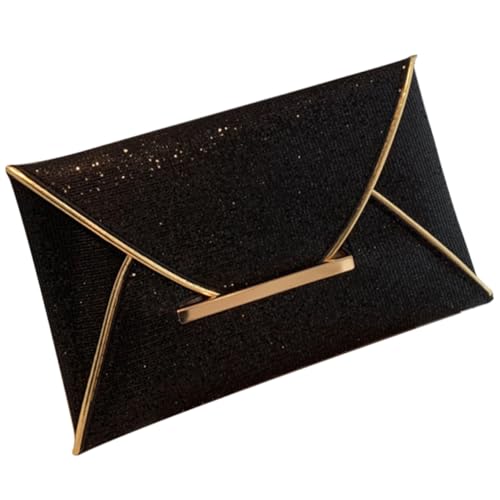 Holibanna Große Kapazität Geldbörse Für Damen Glänzendes Handtäschchen Eleganter Abend-Clutch Und Praktische Und Kartenaufbewahrung Für Und Ausgehen von Holibanna