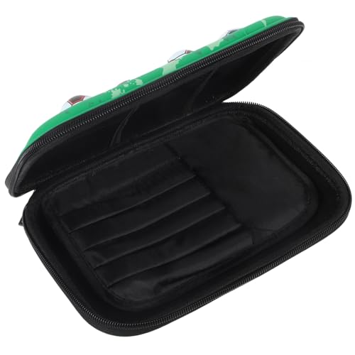 Holibanna Großes Fußball Federmäppchen mit Reißverschluss Multifunktionale Schreibwaren Tasche Großer Organizer für Stifte und Kosmetik Handlicher Schulbedarf Beutel für Erwachsene von Holibanna