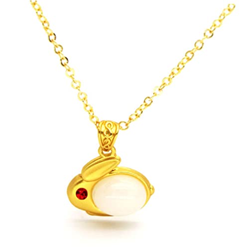 Holibanna Halskette Neujahr Schmuck Für Frauen Clavicle Kette Mit Niedlichem Hasen Pendant Für Zu Besonderen Anlässen Und Feiertagen Holibanna Halskette Neujahr Schmuck Für Frauen Clavicle Kette Mit Niedlichem Hasen Pendant Für Zu Besonderen Anlässen Und Feiertagen von Holibanna