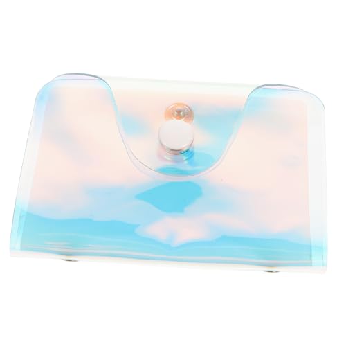 Holibanna Halter für mehrere Karten Veranstalter Multi groß Klarsicht-Kreditkartenetui Einzel Damen-geldbörsen klare holographische Taschen holographische Mehrzweckbeutel von Holibanna