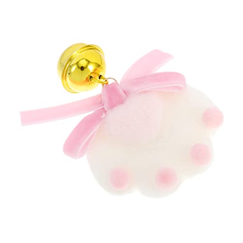 Holibanna Handgefertigter Haarschmuck für Mädchen Rosa Katzenkrallen Haarclip mit Glöckchen für Cosplay und Besondere Anlässe Accessoire für Partys und Festivals von Holibanna