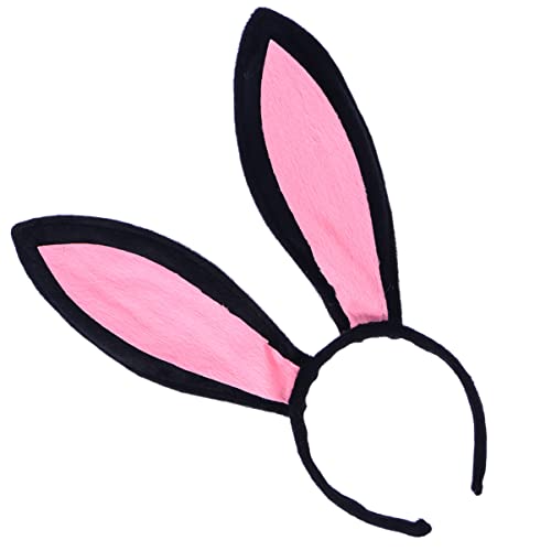 Holibanna Hasen-stirnband Filter Cosplay Haarband Für Mädchen Und Erwachsene Osterhasen-kostüm Party-zubehör Schwarz von Holibanna