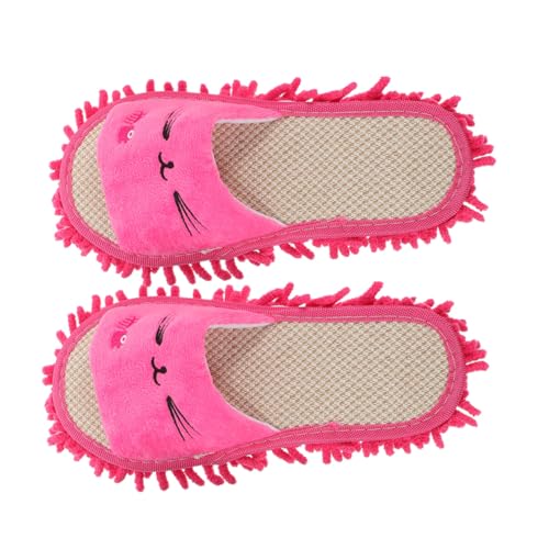 Holibanna Hausschuhe Hausreinigungswerkzeuge Reinigungsschuhe Bodenreinigungswerkzeuge Damenhausschuhe Moppschuhe Für Die Bodenreinigung Hausschuhe Für Damen Schlafzimmerschuhe Für Damen von Holibanna