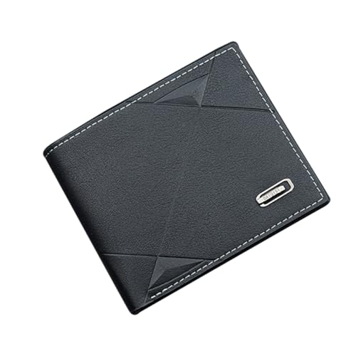 Holibanna Herren Geldbörse Aus Pu-Leder Multifunktionales Kleines Portemonnaie Mit Reißverschluss Und Vielen Fächern Elegantes Design Für Herren Für Karten Bargeld Und Münzen Perfektes von Holibanna