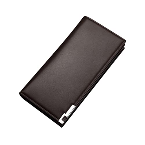 Holibanna Fashionable Männer Geldbörse Kaffee Farbe Praktische Lange Brieftasche Für Geld Und Münzen Für Alltag Und Freizeit von Holibanna