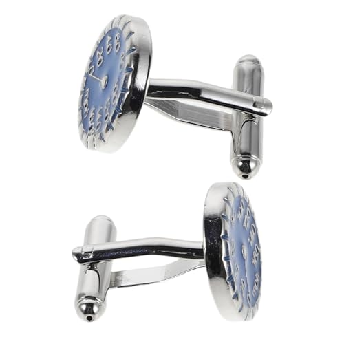 Holibanna Manschettenknöpfe Tachometer-design Für Herren Metall-accessoires Für Formelle Kleidung Business-hemden Und Hochzeitsevents von Holibanna