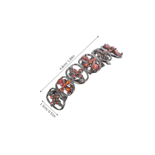 Holibanna Hip Hop Teeth Grills mit Roten Kristallen Langlebige Halloween Zahnschmuck Caps für Männer und Frauen Auffällige Goth Rapper Zahnkappen Stylische Cosplay Schmuckaccessoires von Holibanna