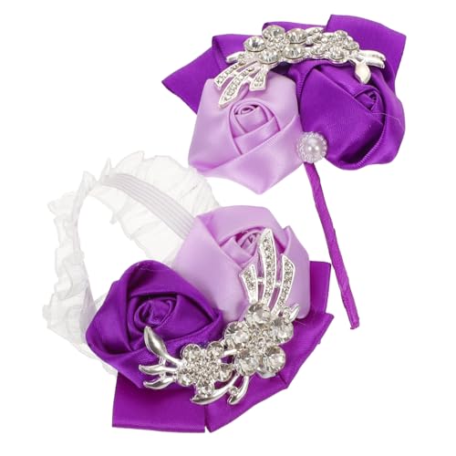 Holibanna Hochzeitscorsage Anzug Strass Handgelenkcorsage Strasscorsage Brautblumencorsage Handdekor Corsage Blumen Künstliche Blumen Handgelenkcorsagen Handgelenkblumen Strass von Holibanna
