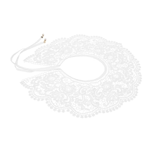 Holibanna Detachable Floral Lace Collar Abnehmbarer Eleganter Spitzenkragen Für Damen Vielseitig Kombinierbar Für Und Festliche Anlässe Verleiht Jedem Outfit Einen Femininen Touch von Holibanna