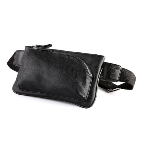 Holibanna Hüfttasche Aus Pu- Für Herren Sport-Bauchtasche Leicht Für Reisen Wandern Klettern Und Camping Schwarz Holibanna Hüfttasche Aus Pu- Für Herren Sport-Bauchtasche Leicht Für Reisen Wandern Klettern Und Camping Schwarz von Holibanna