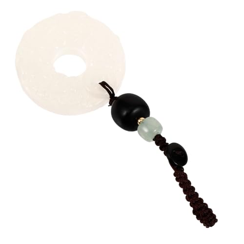 Holibanna Schlüsselanhänger Jade Anhänger Für Schlüssel Schlüsselanhänger Mit Seil Handtaschenanhänger Rucksackanhänger Kawaii Anhänger Hängeornament Für Schlüsselbund Für von Holibanna