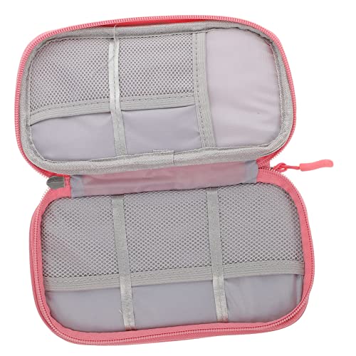 Holibanna Kabel Organizer Tasche Elektronik-Organizer-etui Tragbare Kabeltasche Für Datenkabel Reisen-Kabel- Mit Reißverschluss Pu-Materialien von Holibanna