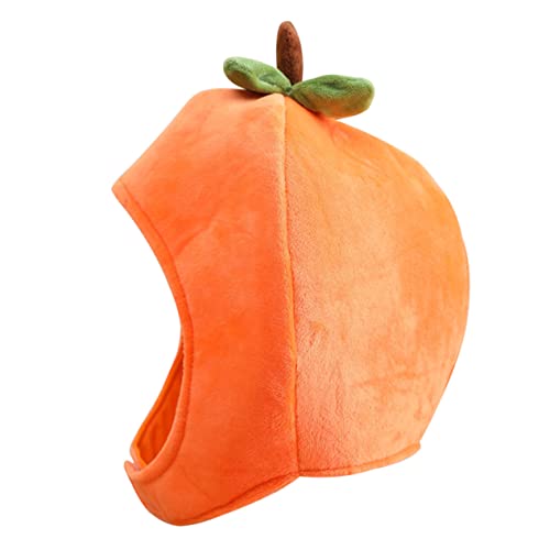 Holibanna Funny Fruit Persimmon Hut Für Halloween Cosplay Lustiger Kostümhut Für Partys Und Festivals Kopfbedeckung Für Fotorequisiten Und Feierlichkeiten von Holibanna