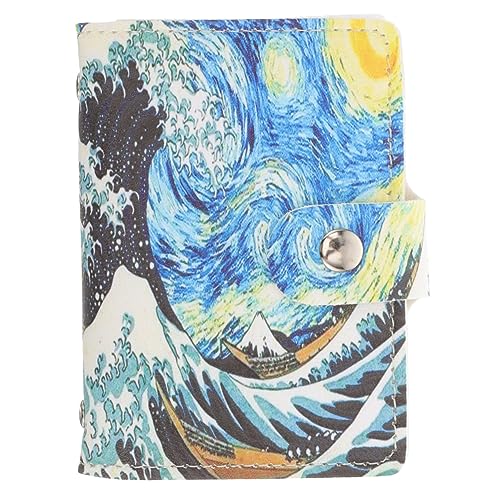Holibanna Kartenhalter Aus Pu-Material Sammelkartenhalter Bankkartentasche Multifunktions-kartenhalter Münzaufbewahrungstasche Praktische Kartentasche Tragbare Geldbörse Kartentasche Kleinge von Holibanna