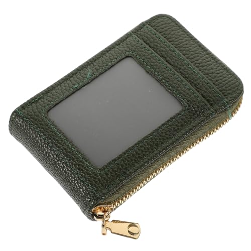 Holibanna Kartenetui mit RFID Schutz Kleines Portemonnaie aus Mehrschichtigem Material Praktischer Organizer für Kreditkarten Ausweise Führerschein Schlankes Design Passend für Herren und von Holibanna