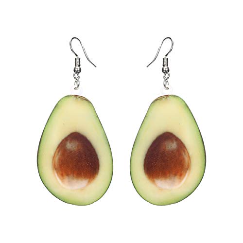 Holibanna Avocado Ohrringe Aus Hochwertigem Acryl - Stilvolle Frucht Dangle Ohrringe Für Alltag Partys Und Geschenke von Holibanna