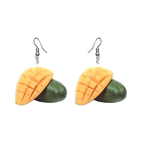 Holibanna 1 Paar Mode Ohrhänger Tropfen Acryl Ohrschmuck Baumeln Frauen Zarte Earbob Kreative Dangler Cyan von Holibanna