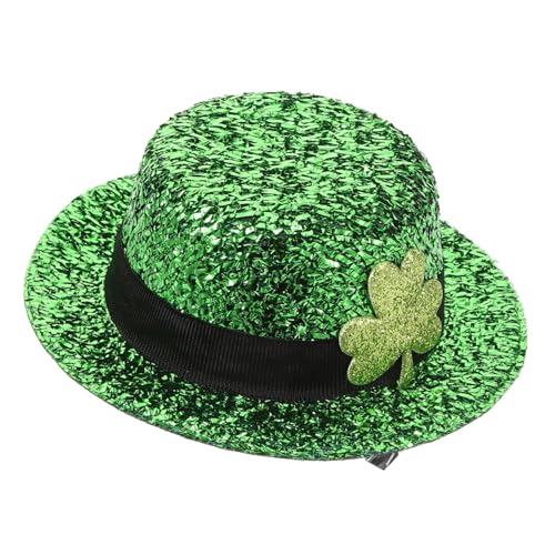 Holibanna Klee Hut haarschmuck Haar Klammern st. Patricks Day-Dekoration St. Patricks Zylinder mütze Haarklammer Haarspangen für Mädchen niedliche Haaraccessoires bilden Yingschi Kleidung von Holibanna