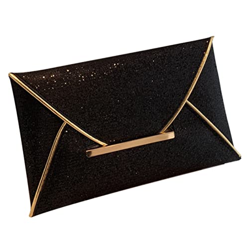 Holibanna Kleine Damen Handtasche Modische Clutch Im Envelope-Stil Glänzende Oberfläche Für Alltag Reisen Shopping Und Besondere Anlässe Leicht Und Platzsparend Praktische Münztasche von Holibanna