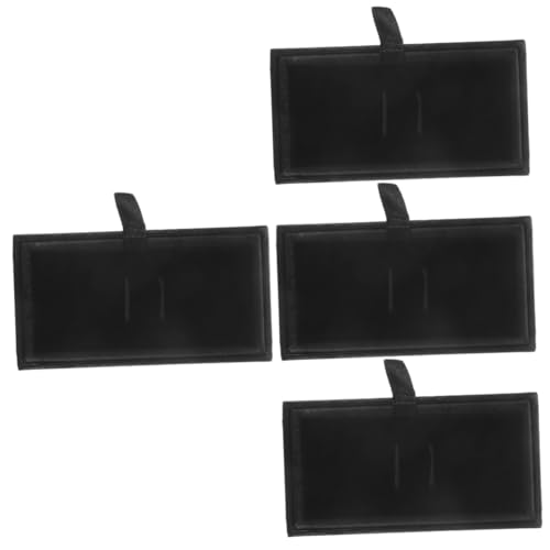 Holibanna Kleine Schwarze Krawattenklammer Box Schmuckschatulle Für Manschettenknöpfe Und Geschenkverpackung Langlebig Und Elegant Für Reisen Und Alltag von Holibanna