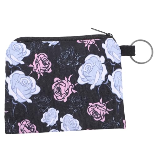 Holibanna Reißverschluss Geldbörse Mit Münzfach Für Damen Brieftasche Kleine Münzbörse Zum Reisen Kartenetui Und Schlüsselanhänger Organizer von Holibanna