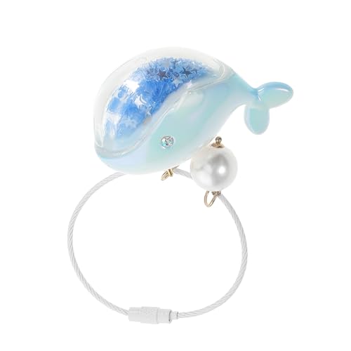 Holibanna Delfin-schlüsselanhänger Aus Wal-schlüsselanhänger Für Passender Taschenanhänger Und Auto-anhänger Mit Robustem PVC Und Zinklegierung Süßes Reise-Accessoire von Holibanna