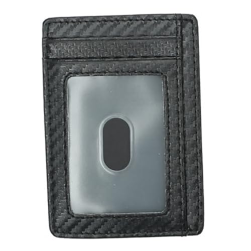 Holibanna RFID Kartenetui Aus Carbonfaser Mit Großer Kapazität Für Bankkarten Und Ausweise Für Damen Und Herren Sicherer Schutz Für Ihre Karten Und Bargeld Modernes Design Ohne Box von Holibanna