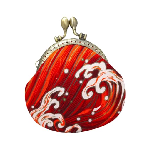 Holibanna Kompakte Cartoon-geldbörse Für Damen Entzückendes Münztäschchen Aus Baumwolle Kawaii-geldbörse Mit Niedlichem Design Als Kartenetui Oder Kleingeldbörse Tragbar Für Münzen Und Klein von Holibanna