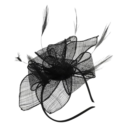 Holibanna Kopfschmuck Stirnband Für Damen Vintage Design Blumen-haarband Kopfbedeckung Für Hochzeiten Teepartys Und Partys von Holibanna