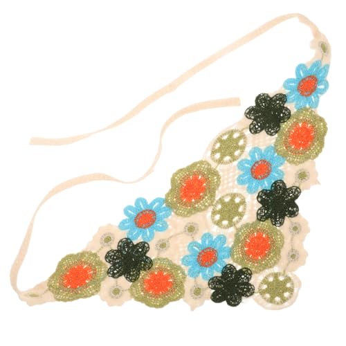 Holibanna Crochet Haarbandana Mit Blumenmuster Für Vintage-design Vielseitig Einsetzbar Für Alltag Und Kopftuch Für Einen Stilvollen Look von Holibanna