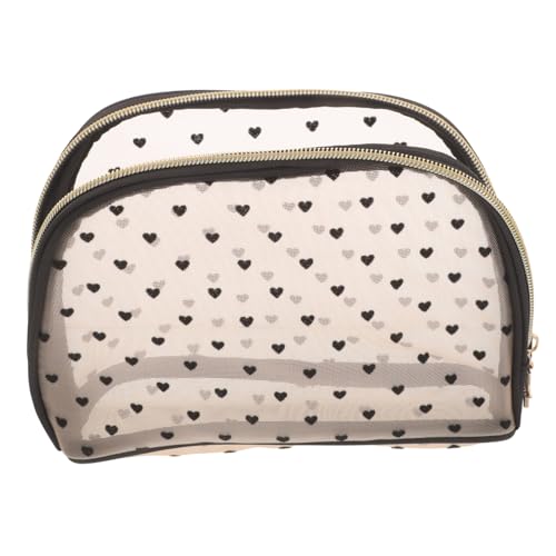 Holibanna Schminktasche Mit Reißverschluss Tragbare Kosmetiktasche Organizer Für Make-up Und Kleinigkeiten Kompakt Und Leicht Für Reisen Oder Täglichen Gebrauch von Holibanna