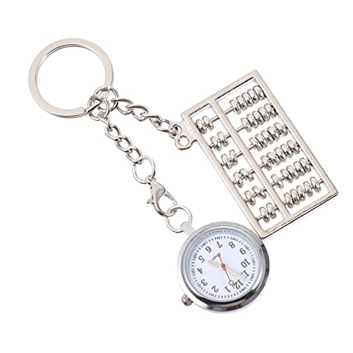 Holibanna Schlüsselanhänger Taschenuhr Metall Ergonomisches Design Tragbare Armbanduhr Für Krankenschwestern Praktische Zeitmessung Für Unterwegs Für Familie Und Freunde von Holibanna